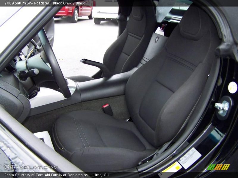 Black Onyx / Black 2009 Saturn Sky Roadster