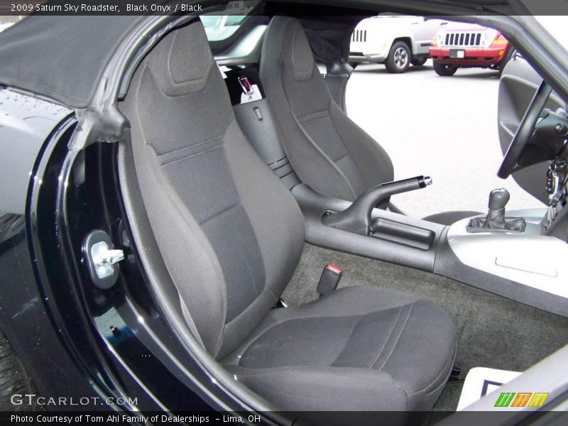 Black Onyx / Black 2009 Saturn Sky Roadster