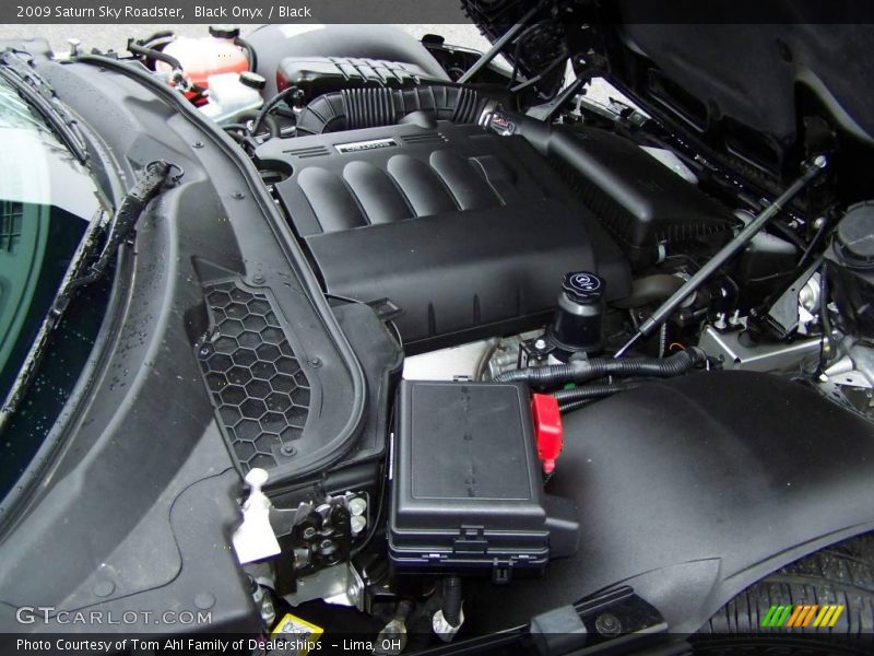 Black Onyx / Black 2009 Saturn Sky Roadster