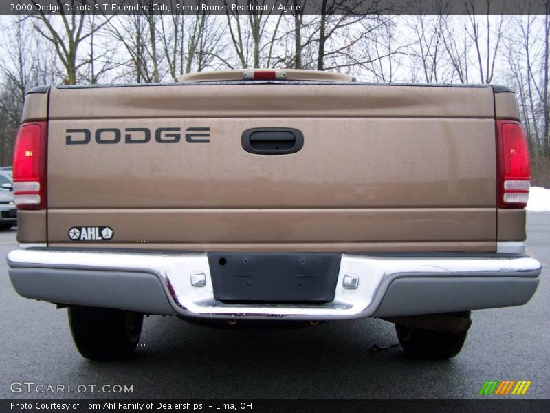 Sierra Bronze Pearlcoat / Agate 2000 Dodge Dakota SLT Extended Cab