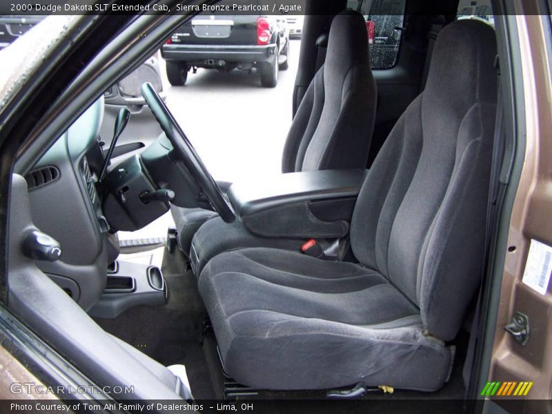Sierra Bronze Pearlcoat / Agate 2000 Dodge Dakota SLT Extended Cab
