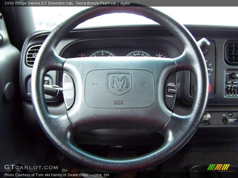 Sierra Bronze Pearlcoat / Agate 2000 Dodge Dakota SLT Extended Cab