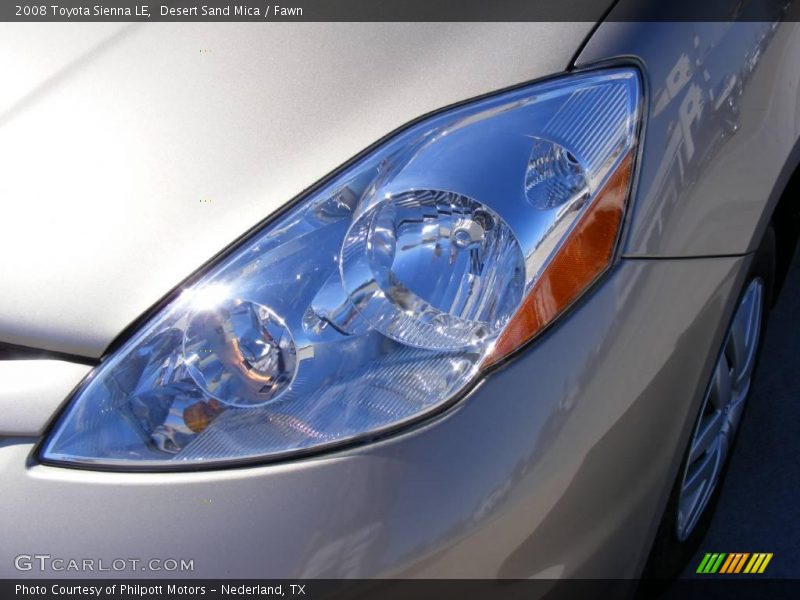 Desert Sand Mica / Fawn 2008 Toyota Sienna LE