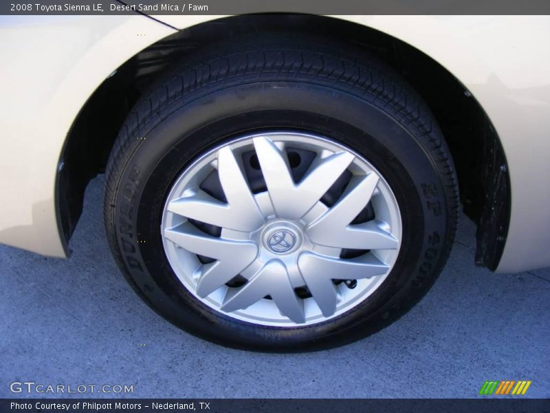 Desert Sand Mica / Fawn 2008 Toyota Sienna LE