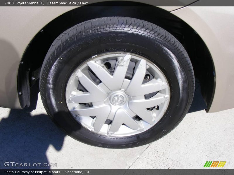 Desert Sand Mica / Fawn 2008 Toyota Sienna LE