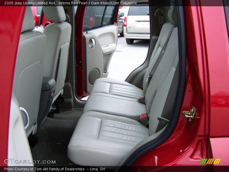 Inferno Red Pearl / Dark Khaki/Light Graystone 2006 Jeep Liberty Limited 4x4