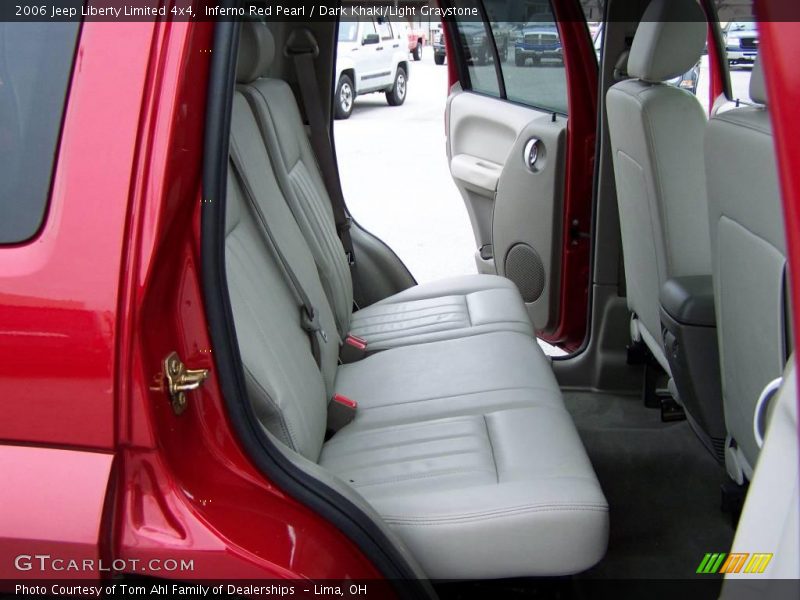 Inferno Red Pearl / Dark Khaki/Light Graystone 2006 Jeep Liberty Limited 4x4
