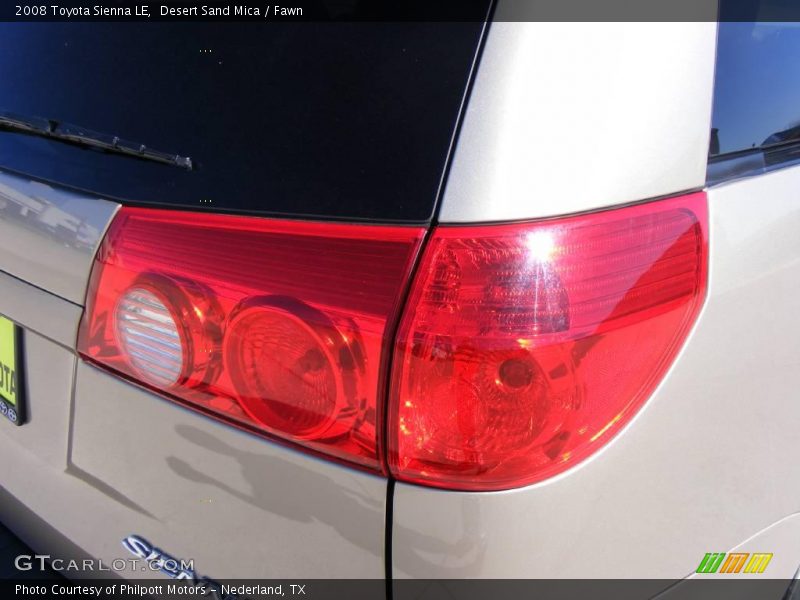 Desert Sand Mica / Fawn 2008 Toyota Sienna LE