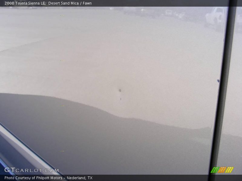 Desert Sand Mica / Fawn 2008 Toyota Sienna LE