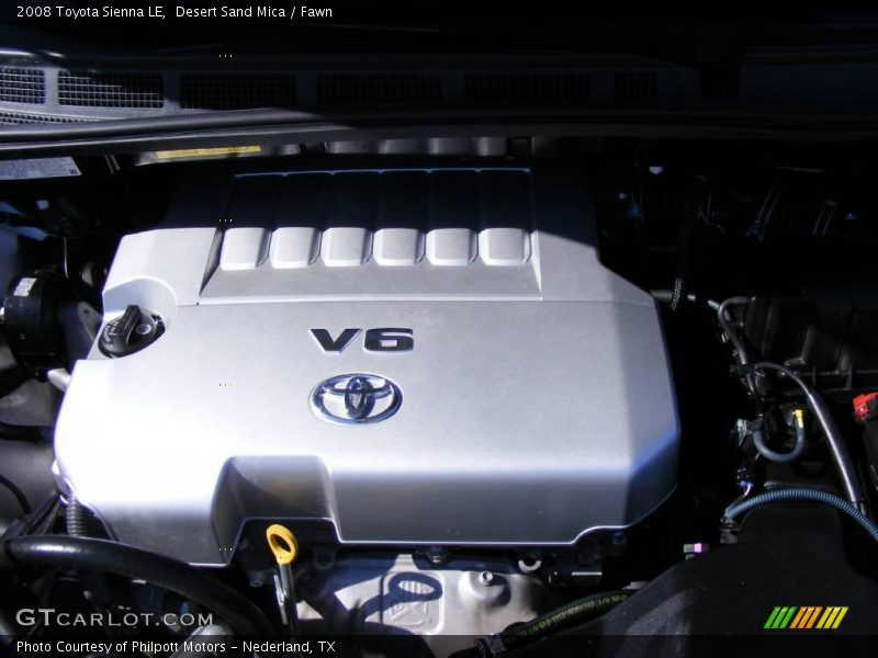 Desert Sand Mica / Fawn 2008 Toyota Sienna LE