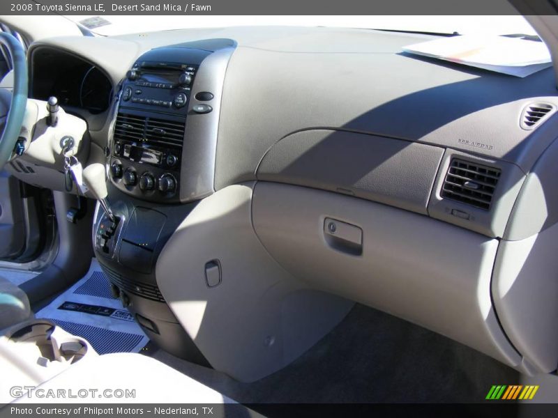 Desert Sand Mica / Fawn 2008 Toyota Sienna LE