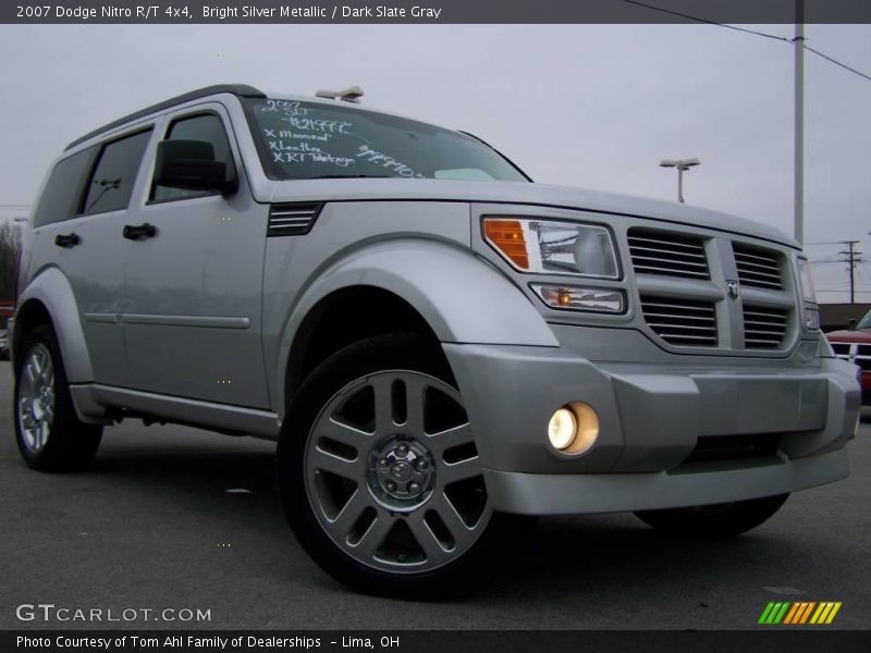 Bright Silver Metallic / Dark Slate Gray 2007 Dodge Nitro R/T 4x4