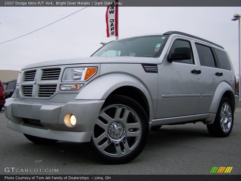 Bright Silver Metallic / Dark Slate Gray 2007 Dodge Nitro R/T 4x4