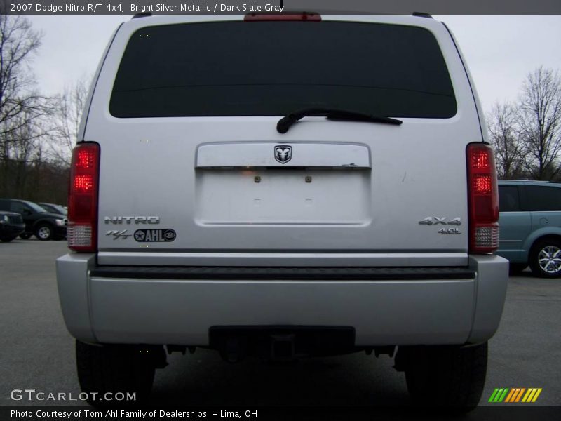 Bright Silver Metallic / Dark Slate Gray 2007 Dodge Nitro R/T 4x4