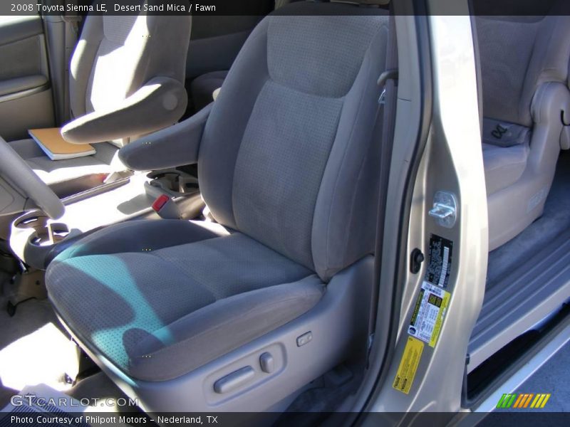 Desert Sand Mica / Fawn 2008 Toyota Sienna LE