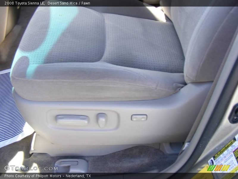 Desert Sand Mica / Fawn 2008 Toyota Sienna LE