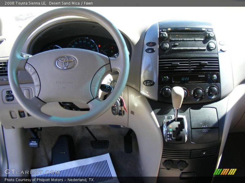 Desert Sand Mica / Fawn 2008 Toyota Sienna LE