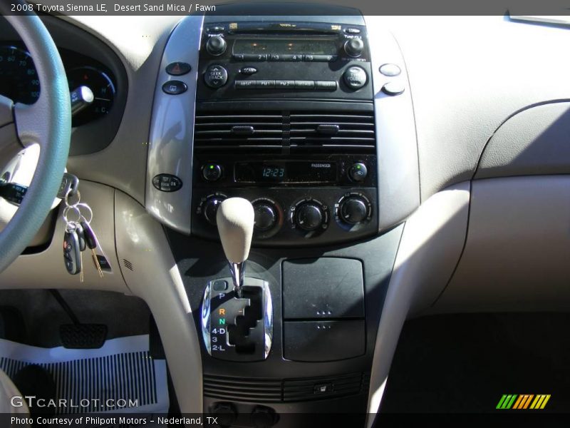 Desert Sand Mica / Fawn 2008 Toyota Sienna LE