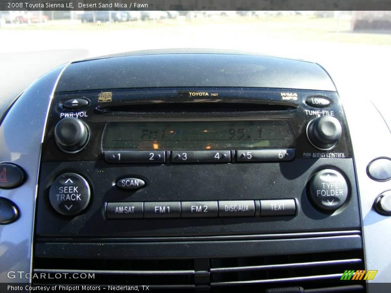 Desert Sand Mica / Fawn 2008 Toyota Sienna LE