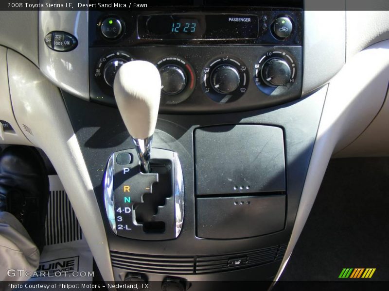Desert Sand Mica / Fawn 2008 Toyota Sienna LE