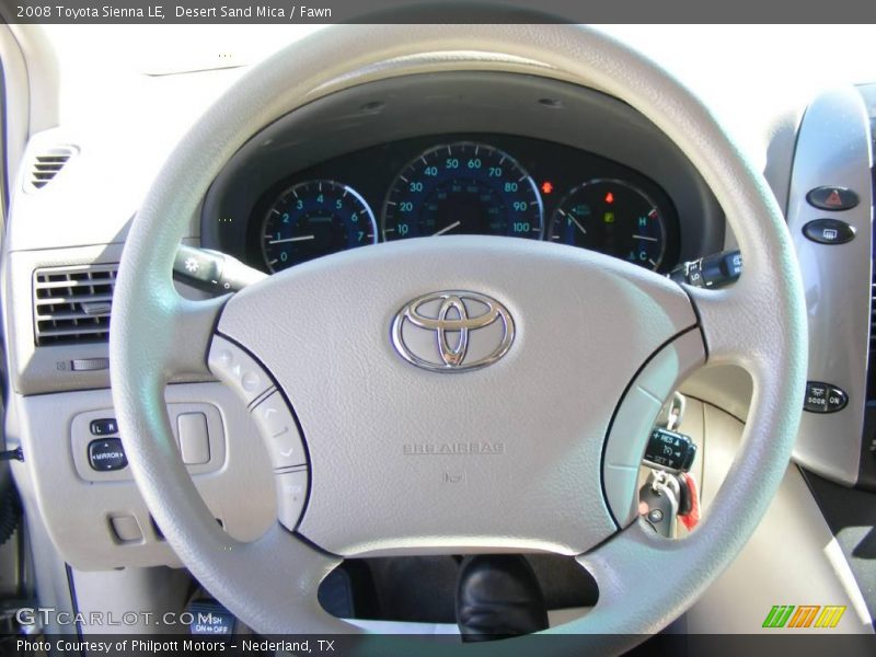 Desert Sand Mica / Fawn 2008 Toyota Sienna LE