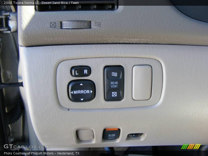 Desert Sand Mica / Fawn 2008 Toyota Sienna LE