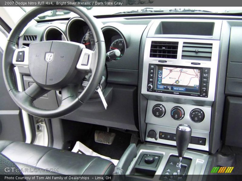 Bright Silver Metallic / Dark Slate Gray 2007 Dodge Nitro R/T 4x4
