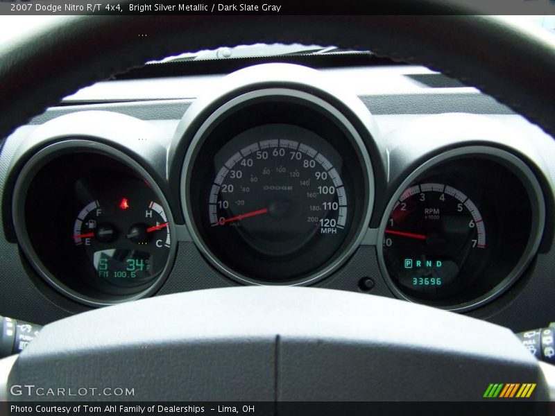 Bright Silver Metallic / Dark Slate Gray 2007 Dodge Nitro R/T 4x4