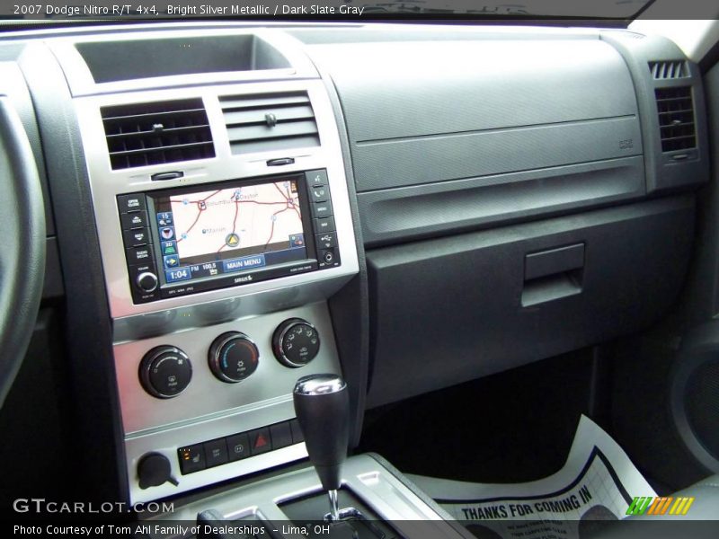 Bright Silver Metallic / Dark Slate Gray 2007 Dodge Nitro R/T 4x4