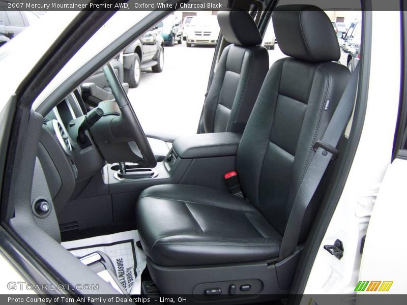 Oxford White / Charcoal Black 2007 Mercury Mountaineer Premier AWD