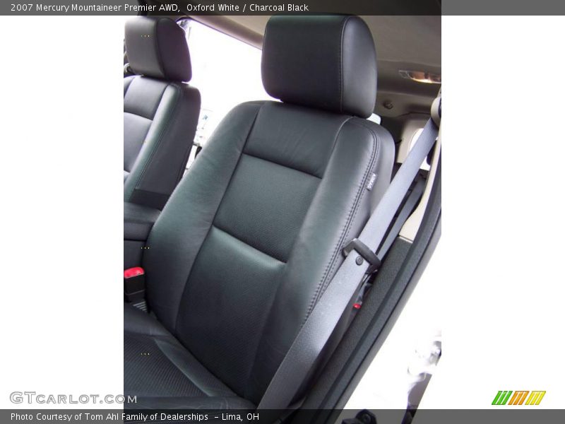 Oxford White / Charcoal Black 2007 Mercury Mountaineer Premier AWD