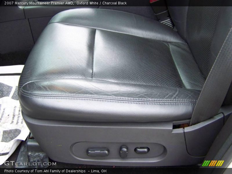 Oxford White / Charcoal Black 2007 Mercury Mountaineer Premier AWD