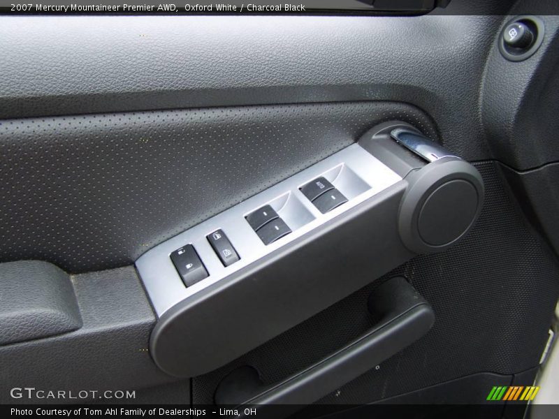 Oxford White / Charcoal Black 2007 Mercury Mountaineer Premier AWD