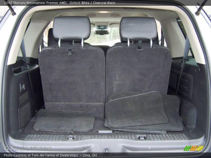 Oxford White / Charcoal Black 2007 Mercury Mountaineer Premier AWD