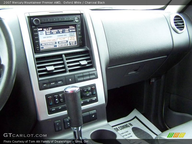 Oxford White / Charcoal Black 2007 Mercury Mountaineer Premier AWD