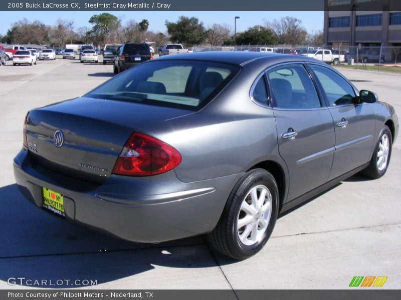 Steelmist Gray Metallic / Gray 2005 Buick LaCrosse CX