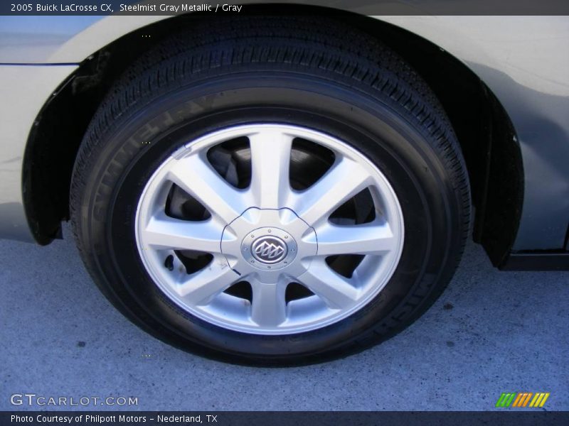 Steelmist Gray Metallic / Gray 2005 Buick LaCrosse CX