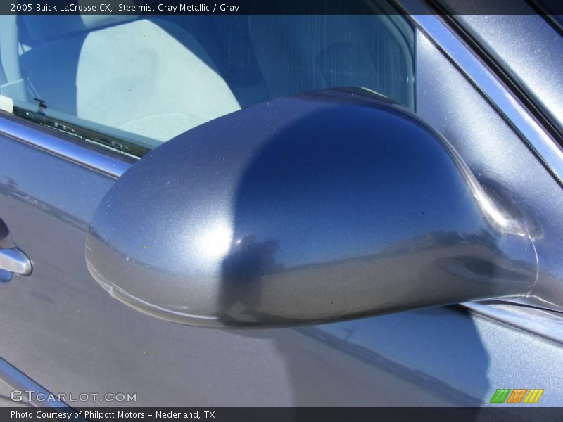 Steelmist Gray Metallic / Gray 2005 Buick LaCrosse CX
