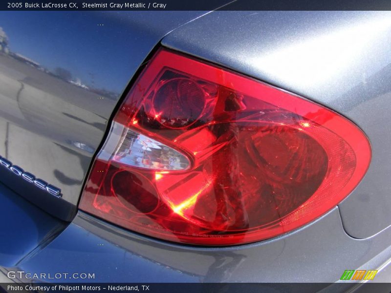 Steelmist Gray Metallic / Gray 2005 Buick LaCrosse CX
