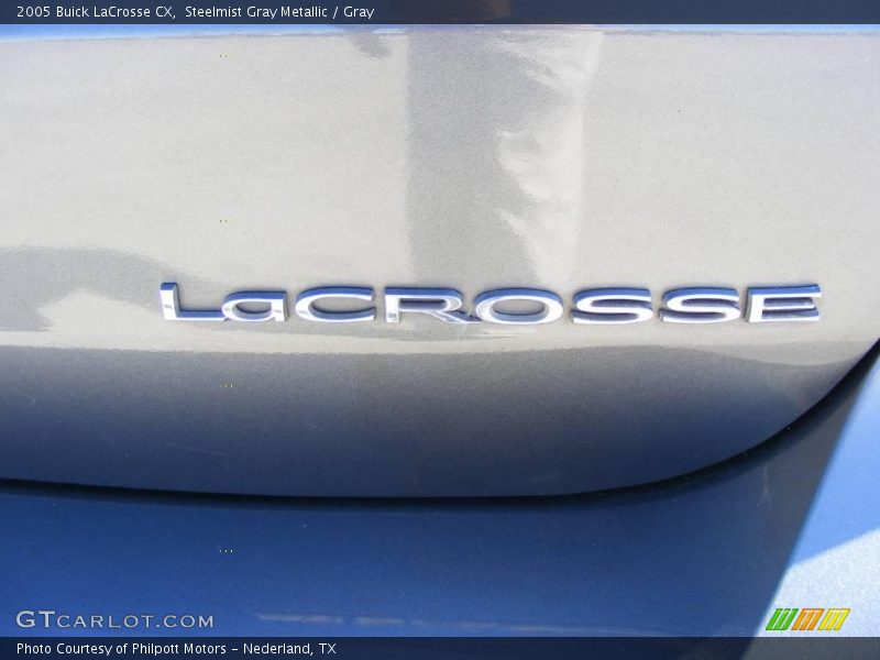 Steelmist Gray Metallic / Gray 2005 Buick LaCrosse CX