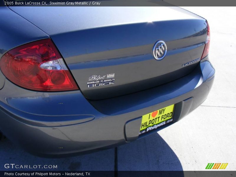 Steelmist Gray Metallic / Gray 2005 Buick LaCrosse CX