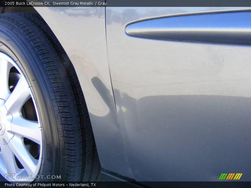 Steelmist Gray Metallic / Gray 2005 Buick LaCrosse CX