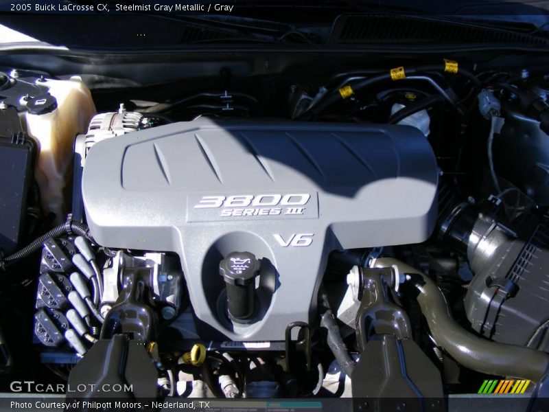 Steelmist Gray Metallic / Gray 2005 Buick LaCrosse CX
