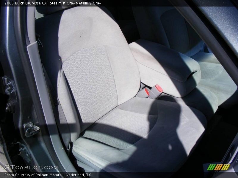 Steelmist Gray Metallic / Gray 2005 Buick LaCrosse CX