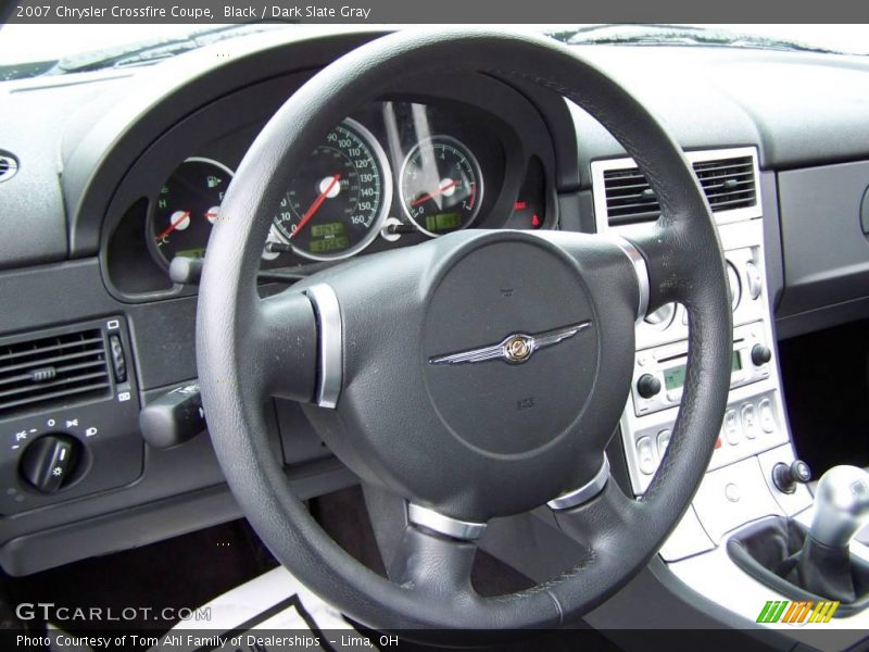 Black / Dark Slate Gray 2007 Chrysler Crossfire Coupe