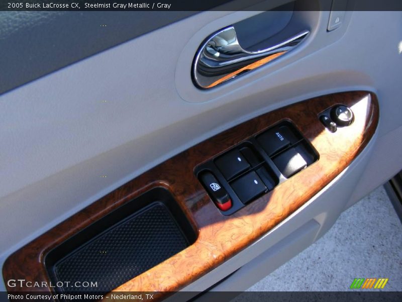 Steelmist Gray Metallic / Gray 2005 Buick LaCrosse CX