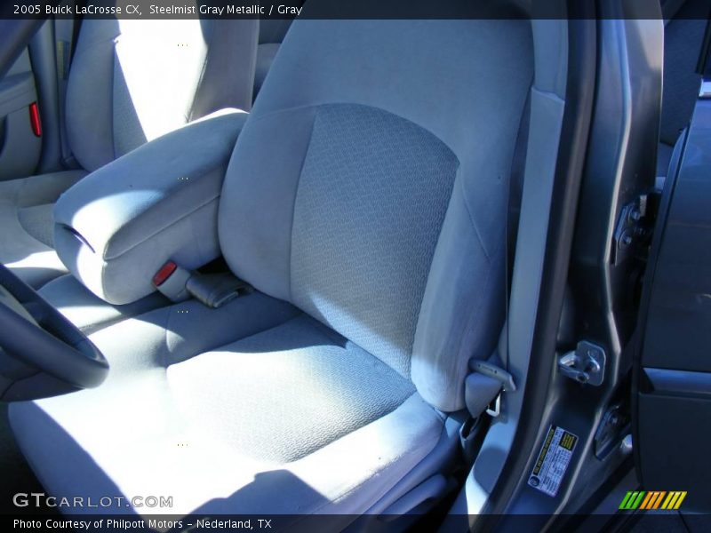 Steelmist Gray Metallic / Gray 2005 Buick LaCrosse CX