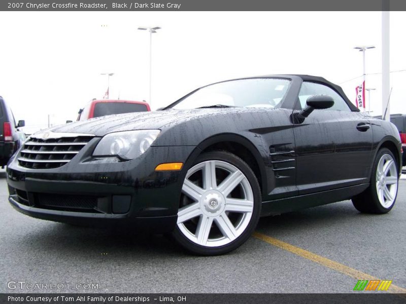 Black / Dark Slate Gray 2007 Chrysler Crossfire Roadster