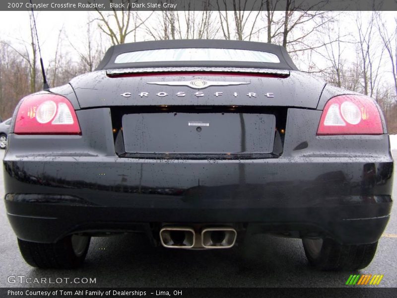 Black / Dark Slate Gray 2007 Chrysler Crossfire Roadster