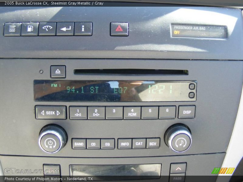 Steelmist Gray Metallic / Gray 2005 Buick LaCrosse CX